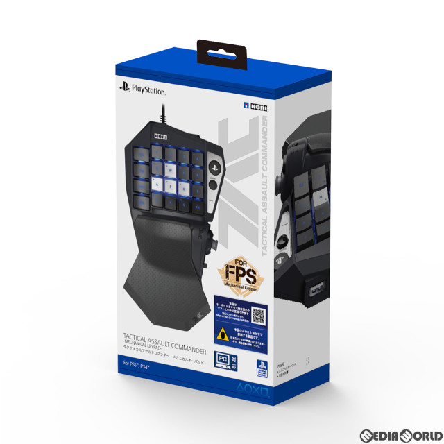 [PS5]タクティカルアサルトコマンダー メカニカルキーパッド for PlayStation5 PlayStation4 PC ソニーライセンス商品 HORI(SPF-030)