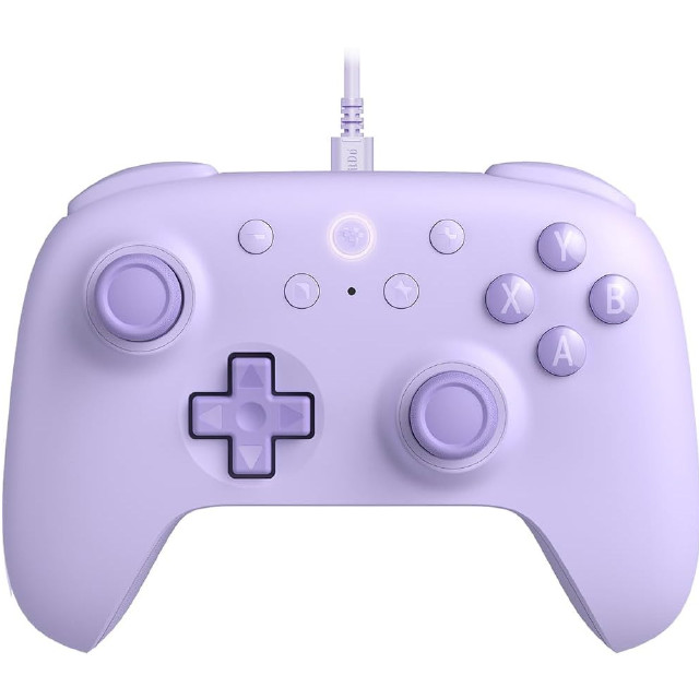 [Switch]8BitDo Ultimate 2C Wired Controller(8ビットドゥ アルティメット 2C ワイヤード コントローラー) Purple(パープル) サイバーガジェット(CY-8BDU2CWD-PU)