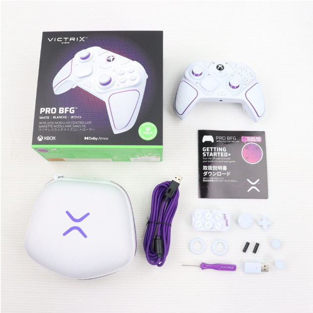 [XboxX/S]Victrix Pro BFG Wireless Controller(ビクトリクス プロ BFG ワイヤレスコントローラー) for Xbox マイクロソフトライセンス商品 PDP(049-002-WH)