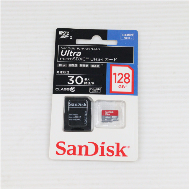 [Switch]SanDisk Ultra(サンディスク ウルトラ) microSDHC/microSDXC UHS-Iカード(マイクロSDHC/マイクロSDXC UHS-Iカード) 128GB サンディスク(SDSDQUL-128G-J35B)