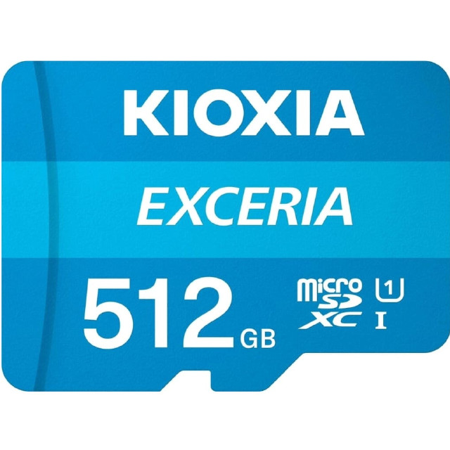 [Switch] EXCERIA(エクセリア) microSDXC(マイクロSDXC) UHS-I メモリカード 512GB KIOXIA(キオクシア)(KLMEA512G)