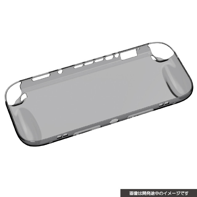 [Switch2] CYBER・TPUカバー(Switch2用/スイッチ2用) クリアブラック サイバーガジェット(CY-S2TPUC-CB)