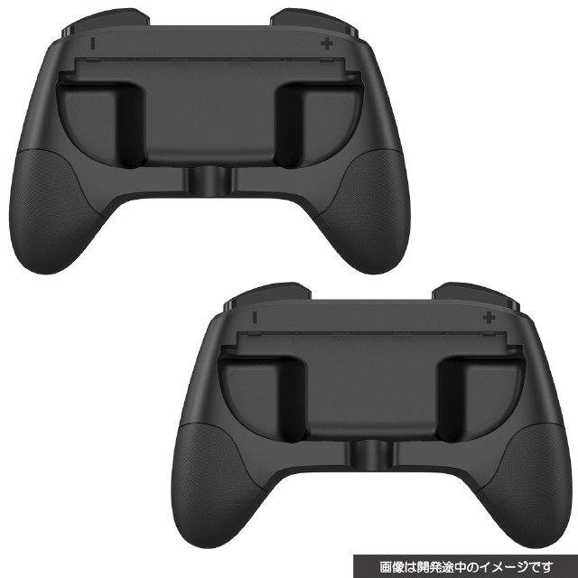 [Switch2] CYBER・アシストミニグリップ 2個セット(Switch2 Joy-Con2用/スイッチ2 ジョイコン2用) ブラック サイバーガジェット(CY-S2CGP-BK)