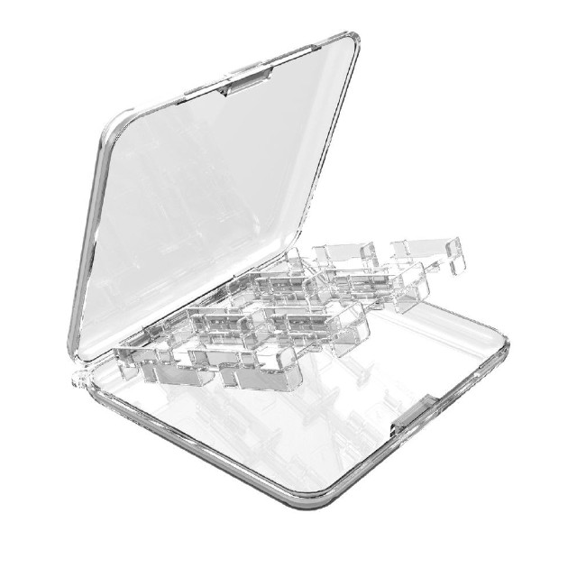 [Switch2] Switch2用(スイッチ2用) カードケース11+2枚 クリア アローン(ALG-NS2C11CL)