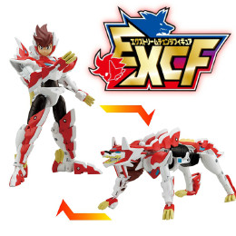 [TOY]ガイストクラッシャー EXチェンジフィギュア01 レッカ×フェンリル バンダイ