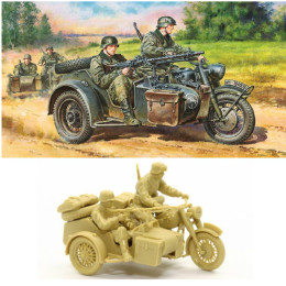 [PTM]32578 1/48 ドイツ軍用サイドカー タミヤ