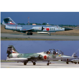 [PTM]02104 1/72 F-104J/DJ スターファイター 207SQコンボ ハセガワ