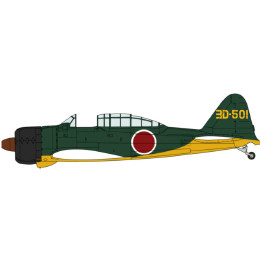 [PTM]07372 1/48 第二一航空廠A6M2-K 零式練習戦闘機11型後期 第302航空隊 ハセガワ