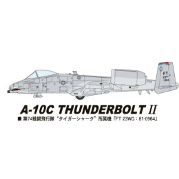[PTM]E43 1/72 A-10C サンダーボルト2 プラモデル ハセガワ