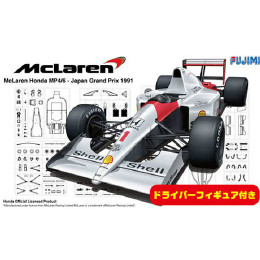 [PTM]GPSP-41 1/20 マクラーレン MP4/6 日本GP ドライバーフィギュア付き プラモデル フジミ