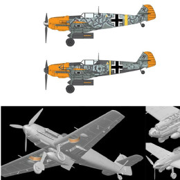 [PTM]DR3225 1/32 WW.II ドイツ空軍 メッサーシュミット Bf109E-4/B プラモデル ドラゴン