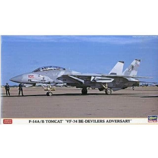 [PTM]02152 1/72 F-14A/B トムキャット VF-74 ビ・テビラーズアドバーサリー プラモデル ハセガワ