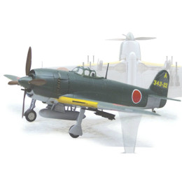 [PTM]1/72 真・大戦機 川西 紫電改 爆裂弾搭載機 プラモデル アオシマ