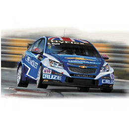 [PTM]BEEMAX No.5 1/24 シボレー クルーズ(1.6T) ’12 WTCC ワールドチャンピオン仕様 プラモデル アオシマ