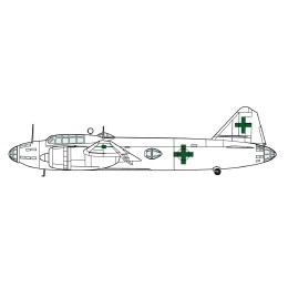 [PTM]02167 1/72 三菱 G4M1 一式陸上攻撃機 11型 緑十字 プラモデル ハセガワ