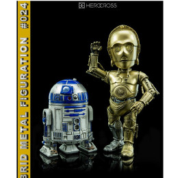 [FIG]ハイブリッド・メタル・フィギュレーション#024 C-3PO&R2-D2 スター・ウォーズ フィギュア ヒーロークロス