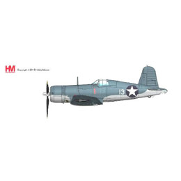 [PTM]HA8214 1/48 F4U-1 コルセア 海兵隊 VMF-124 ケネス・ウォルシュ機 完成品 ホビーマスター