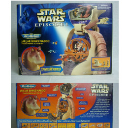 [FIG]スター・ウォーズ トランスフォーミングプレイセット ジャー・ジャー・ビンクス/ナブー galoob/トミー