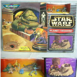 [FIG]Micro Machines SPACE スター・ウォーズ PLANET TATOOINE-惑星タトゥイーン- galoob/ツクダ