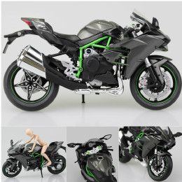 [PTM]1/12 完成品バイク Kawasaki Ninja H2 フィギュア スカイネット/アオシマ