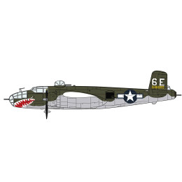 [PTM]02187 1/72 B-25J ミッチェル シャークティース プラモデル ハセガワ