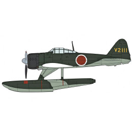 [PTM]07430 1/48 中島 A6M2-N 二式水上戦闘機 第452航空隊 プラモデル ハセガワ