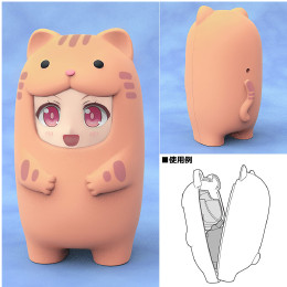 [FIG]ねんどろいどもあ きぐるみフェイスパーツケース (トラねこ) 完成品 グッドスマイルカンパニー