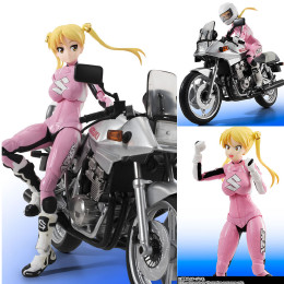 [FIG]S.H.Figuarts(フィギュアーツ) 鈴乃木凜(ライダースーツ)&GSX 400S KATANA ばくおん!! 完成品 フィギュア バンダイ