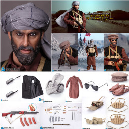 [DOL]I80111 The Soviet-Afghan War 1980s Afghanistan Civilian Fighter - Asad 1/6完成品 ドール DIDコーポレーション