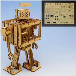 [FIG]BOARD BOT(ボードボット) 1号機 木製組立キット(SS-002) cobaanii mokei工房