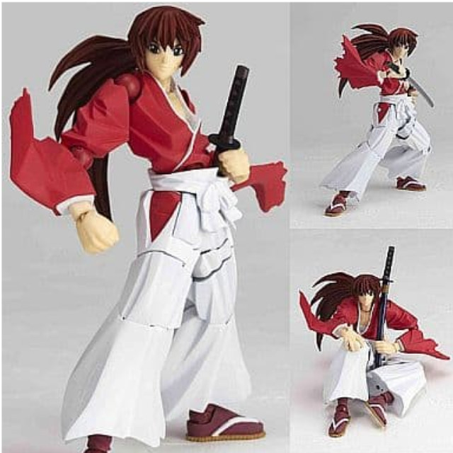 [FIG]リボルテックヤマグチ No.109 緋村剣心 るろうに剣心 NONスケール完成品フィギュア 海洋堂