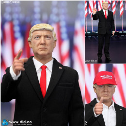 [FIG]第45代アメリカ合衆国大統領 ドナルド・トランプ(Donald Trump) 1/6完成品 フィギュア(DID-AP002) DIDコーポレーション