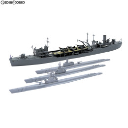 [PTM]1/700 ウォーターライン 限定 給油艦 速吸&米潜水艦ブルーフィッシュ プラモデル アオシマ