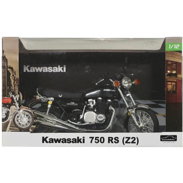 [買取]1/12 Kawasaki 750RS(Z2) ブラック フィギュア アオシマ