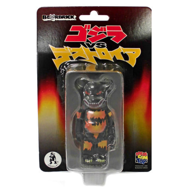 [FIG]BE@RBRICK -ベアブリック- ゴジラ(デスゴジバーニング版) 100% 「ゴジラVSデストロイア」 フィギュア メディコム・トイ