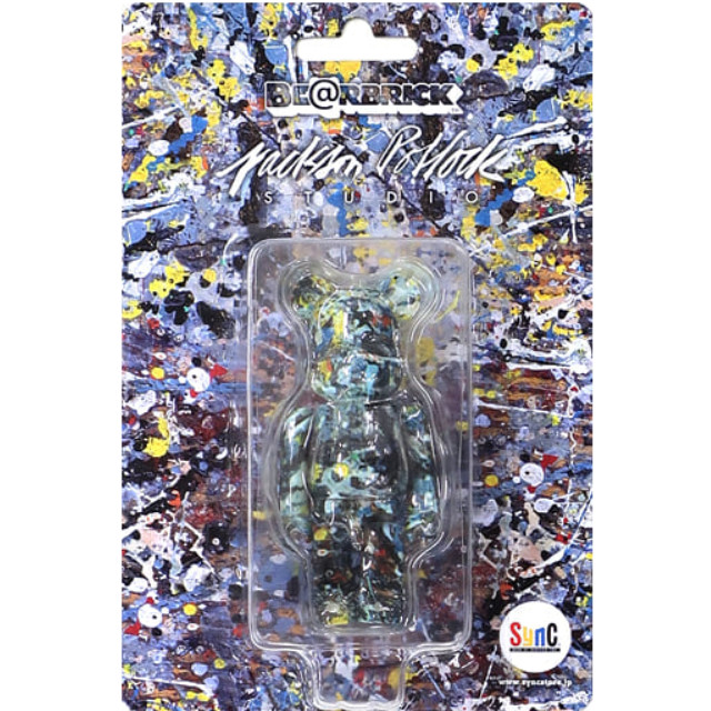 [FIG]BE@RBRICK -ベアブリック- Jackson Pollock Studio 100% フィギュア メディコム・トイ