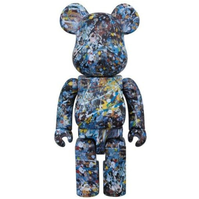 [FIG]BE@RBRICK -ベアブリック- Jackson Pollock Studio 400% フィギュア メディコム・トイ