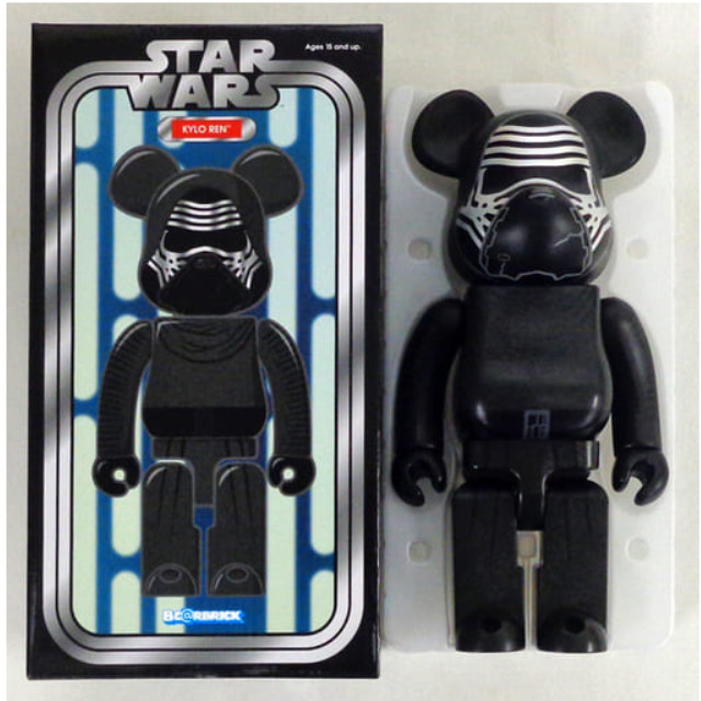 [FIG]BE@RBRICK -ベアブリック- KYLO REN(TM) 400% 「スター・ウォーズ/フォースの覚醒」 MEDICOM TOY 20th ANNIVERSARY EXHIBITION開催記念商品 フィギュア メディコム・トイ