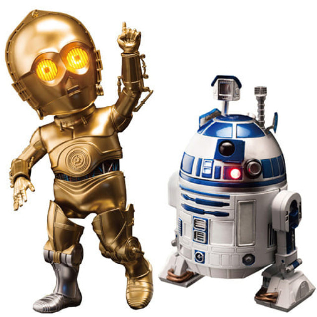 [FIG]C-3PO&R2-D2(2体セット) 「スター・ウォーズ エピソード5/帝国の逆襲」 Egg Attack Action #012 アクションフィギュア Beast Kingdom(ビーストキングダム)/ホットトイズ