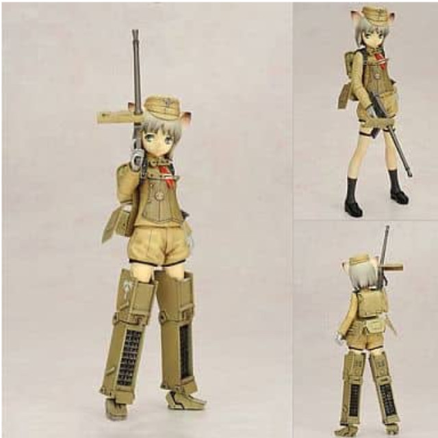 [FIG]島田フミカネコレクションvol.3 ドイツ陸軍2号戦車機械化装甲歩兵 (アフリカ戦ver) (1/10スケール PVC塗装済完成品) フィギュア ムーントイズ