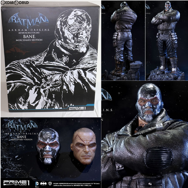 [FIG] ミュージアムマスターライン/ バットマン アーカム・ビギンズ ベイン 傭兵Ver. 1/3 ポリストーン スタチュー フィギュア(MMDC-07M) プライム1スタジオ
