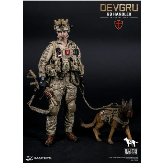 [FIG]DEVGRU K9ハンドラー&K9 in アフガニスタン 「エリートシリーズ」 1/6 アクションフィギュア DAMTOY