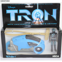 [FIG]Blue Light Cycle with Flynn Figure(ブルーライトサイクル ケヴィン・フリン) 20th Anniversary Collector's Edition TRON(トロン) 完成品 フィギュア ネカ