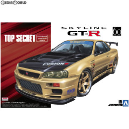 [PTM](再販)ザ・チューンドカー No.15 1/24 トップシークレット BNR34スカイラインGT-R '02(ニッサン) プラモデル アオシマ