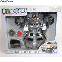 [TOY]ROAD BOT(ロードボット) WITH LIGHT A SOUND TOYOTA LAND CRUISER(トヨタ ランドクルーザー) 1/18 完成トイ(50060) Happy Well/スカイネット(アオシマ)