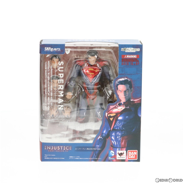 [FIG]魂ウェブ商店限定 S.H.Figuarts(フィギュアーツ) スーパーマン(INJUSTICE ver.) インジャスティス:神々(ヒーロー)の激突 完成品 可動フィギュア バンダイ