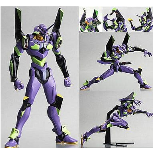 [FIG]リボルテックヤマグチ No.032 エヴァ初号機 ヱヴァンゲリヲン新劇場版:序 完成品 可動フィギュア(海外流通版) 海洋堂