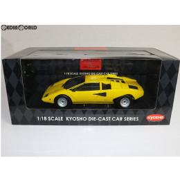 [MDL]1/18 ランボルギーニ カウンタック LP400 イエロー 完成品 ミニカー(K08321Y) 京商