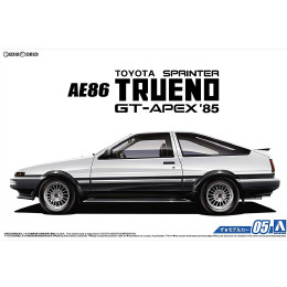 [PTM](再販)ザ・モデルカー No.5 1/24 トヨタ AE86 スプリンタートレノGT-APEX ’85 プラモデル アオシマ