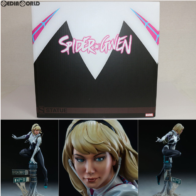 [FIG] アーティスト・シリーズ スパイダーバース・コレクション スパイダー・グウェン by マーク・ブルックス マーベル・コミック 完成品 フィギュア サイドショウ